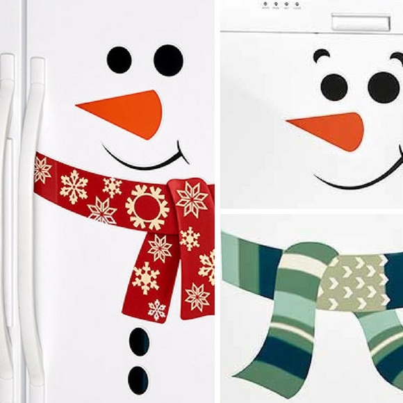 NWT! Christmas | Red Jumbo Snowman Magnet - Picture 3 of 5